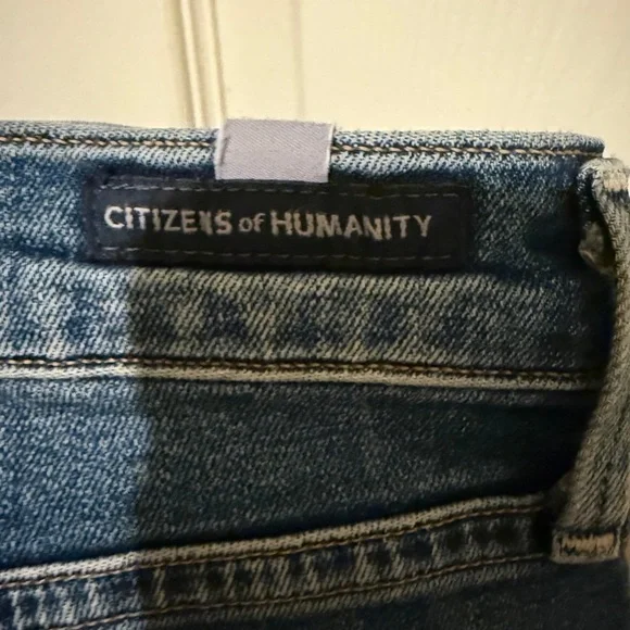 NWT Citizens of Humanity Rocket Crop in Story Mid Rise Stretch Skinny Jeans 30 - Picture 5 of 9